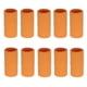 thumbnail image 1 of Xiao Hua 20 fundas para dedos, férula para pulgar, soporte para dedos, alivio del dolor de artritis, dedo en gatillo, ayuda de compresión para deportes (naranja), 1 of 5