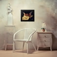 thumbnail image 4 of Fiorentino, Rosso 14x12 Black Modern Framed Museum Art Print Titled - Angel with Lute, 4 of 5