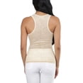 thumbnail image 2 of ToBeInStyle Women's Burnout Tank Top, 2 of 3
