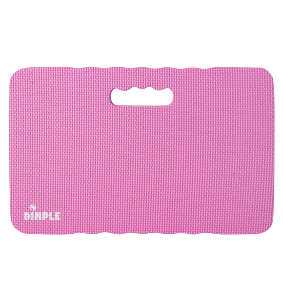 Dimple Tapis de Confort en Mousse Haute Densité 1.5 Pouces pour Jardinage, Bain de Bébé, Exercice, Yoga, Coussins de Jardin (Rose)