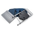 thumbnail image 4 of Camco Deluxe Folding Outdoor Grill Table w/ Plastic Side Tables and Cup Holders, 4 of 12
