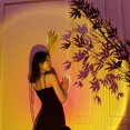 thumbnail image 4 of Projection Lamp 5W Wall Decoration Atmosphere Light 180° Projection Light; Rotating Adjustable Background Projector Lamp, Sun, 4 of 8