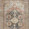 thumbnail image 4 of 5' X 8' Orange Brown And Taupe Abstract Area Rug, 4 of 10