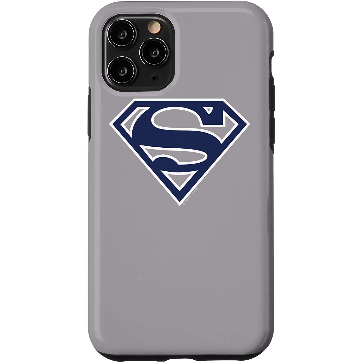 iPhone 11 Pro Superman Navy &amp; White Classic Shield Case