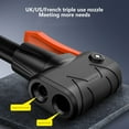 thumbnail image 4 of Bike Pump 3 Valve Portable Multi-Purpose Compact Design for Bicycles E-Bikes Motorcycles Sports Balls Inflatable Toys, 4 of 7