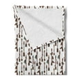 thumbnail image 2 of Arrow Soft Flannel Fleece Throw Blanket, Hipster Hand Drawn Style Archery Pattern Bohemian Culture Inspiration, Cozy Plush for Indoor and Outdoor Use, 60" x 80", Multicolor, by Ambesonne, 2 of 5