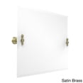 thumbnail image 4 of Frameless Landscape Rectangular Tilt Mirror with Beveled Edge in Antique Pewter, 4 of 5