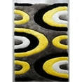 thumbnail image 2 of MDA Rug Imports Mateos Shag Yellow/Grey Contemporary Area Rug 2'3" x 8' 8' Runner Rectangle, 2 of 5