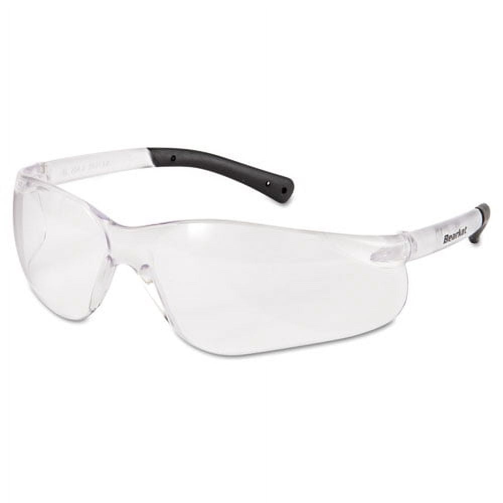 Bearkat Safety Glasses, Frost Frame, Clear Lens, 12/box | Bundle of 5 Boxes