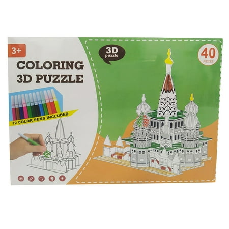 

Veki Children s Toys DIY 3D Puzzle Color Drawing Decompression Game Interesting Toys Office Organization Drawers