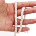 thumbnail image 2 of Cuerda de macramé de 6/5/4mm, cordón de algodón trenzado para cuerda Beige Natural hecha a mano, accesorios DIY 50/65/100M Xemadio 2028902-1, 2 of 6