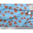 thumbnail image 3 of Soimoi polyester Crepe Fabric Flower Artistic Print Sewing Fabric Yard 52 Inch Wide, 3 of 3