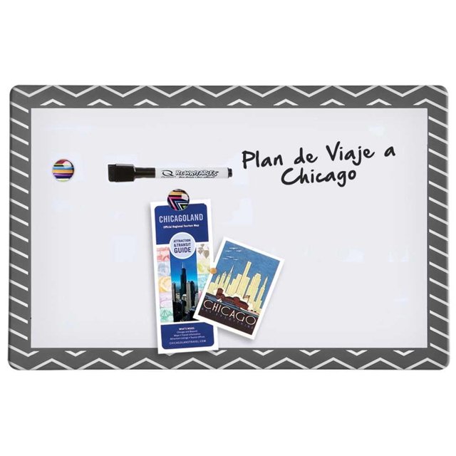 Pizarrón Quartet Magnético con Diseño 1 pza