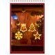 thumbnail image 2 of Christmas decorations scene layout shop window creative small ornaments Christmas tree pendants dress up atmosphere lights, 2 of 5