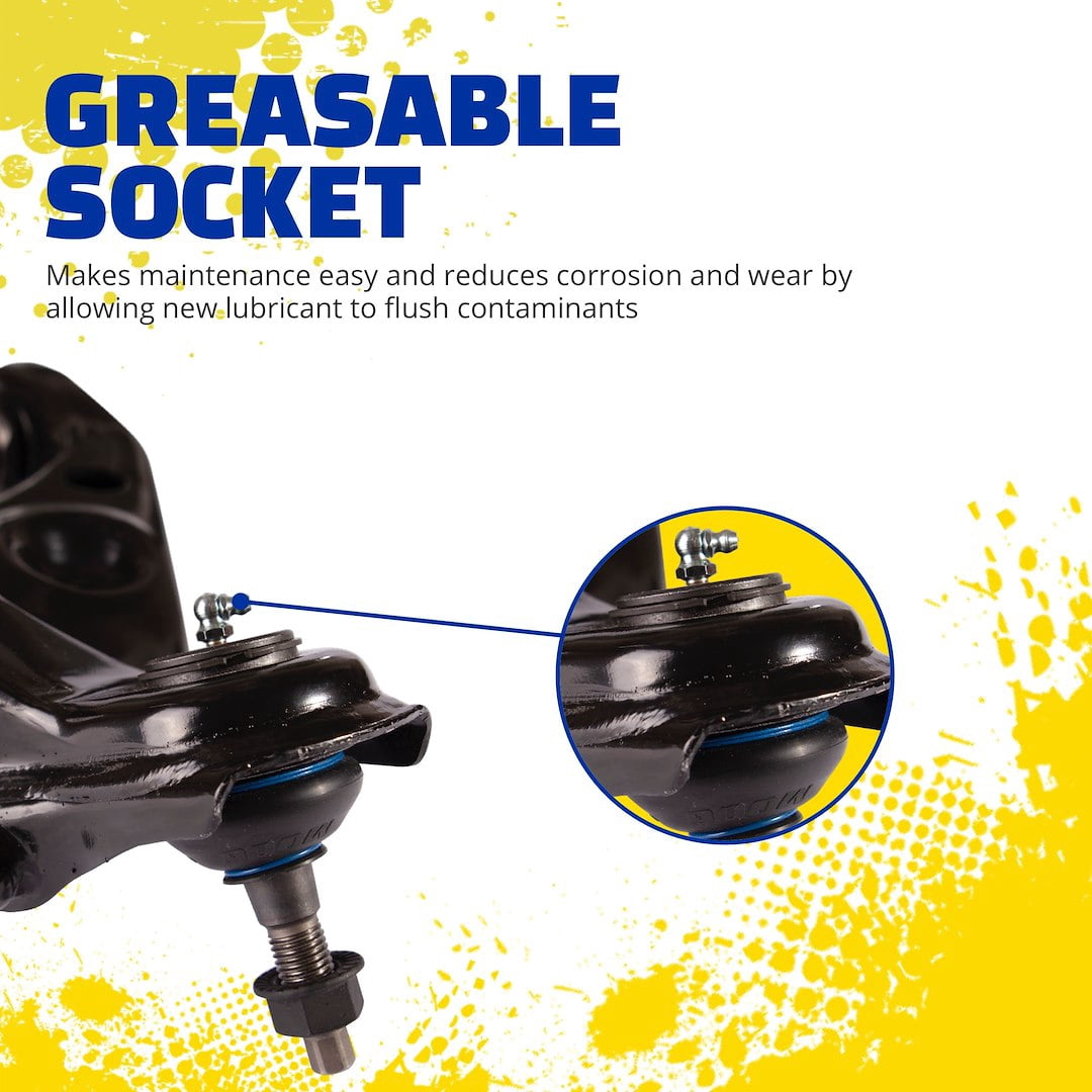 Suspension Control Arm and Ball Joint Assembly