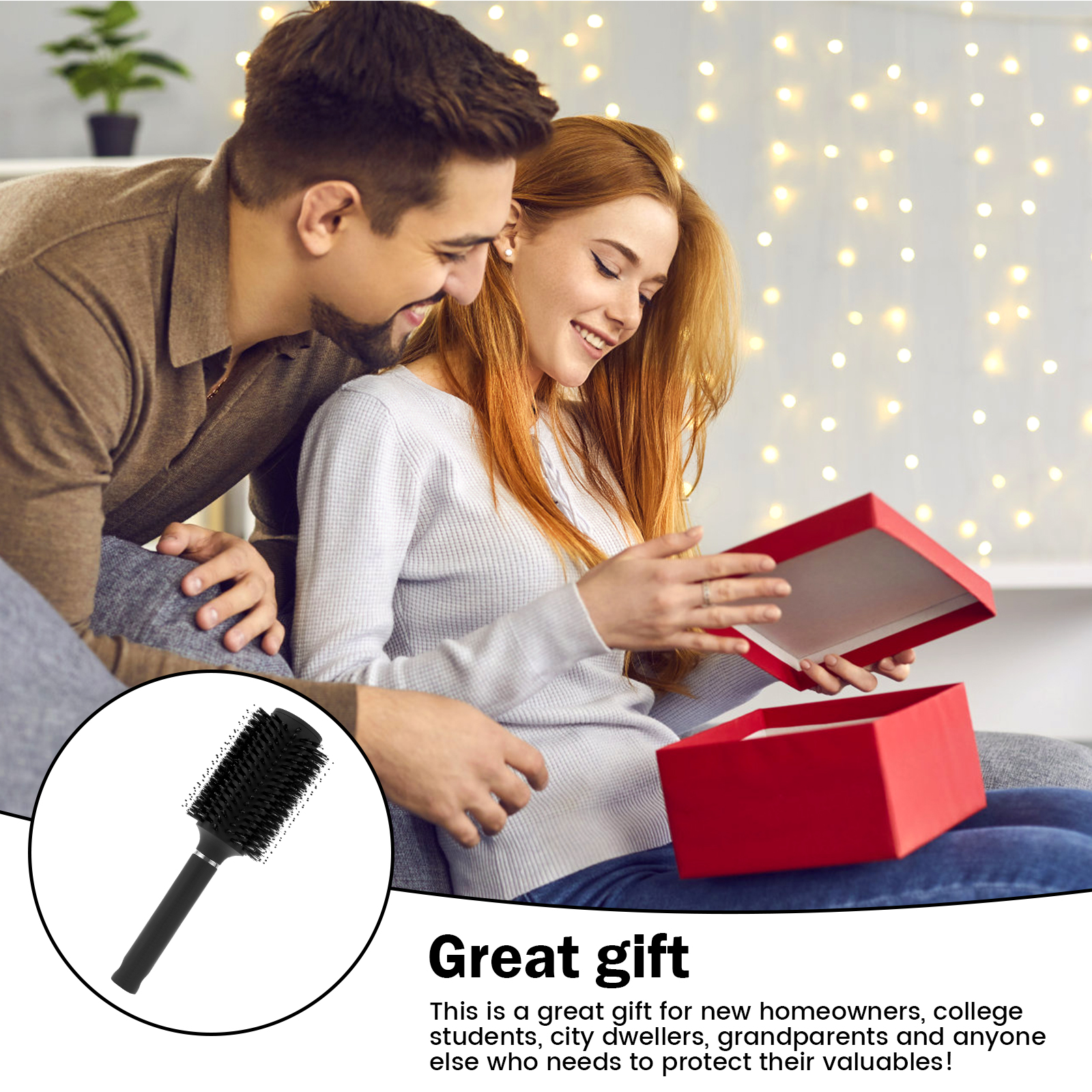 Hair Brush Diversion Safe – Secret Stash Compartment For Cash, Jewelry, Pills | Travel Hiding Spot