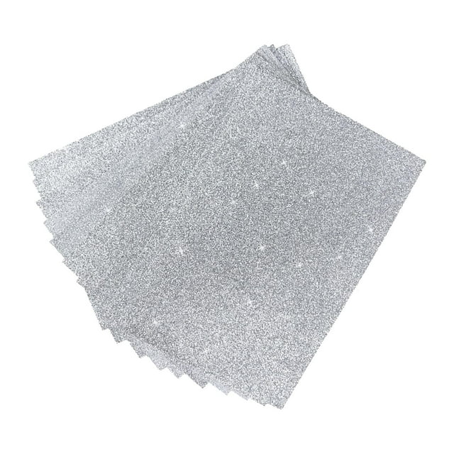 KLKCMS Elegant Glitter Foam Paper, Arts Crafts, Scrapbooking, Gift Wrap, Christmas Card