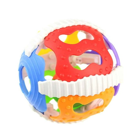 Toys Baby Activity Toys Baby Rattle Toys Little Loud Bell Ball Toy Newborn Activity Grasping Toy Handbells Ring Handle Toys ()