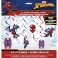 thumbnail image 2 of Spiderman Hanging Decorations, 12ct, 2 of 14