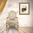 thumbnail image 3 of Fab Funky 20x24 Gold Ornate Wood Framed with Double Matting Museum Art Print Titled - Great Dane and Cupcake, 3 of 4