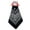 1 Pack, Black, White, variant on 20 in x 20 in Classic Design Bandana, Versatile, Timeless Paisley Pattern, Soft Polyester, Ideal for Headband, Neck Scarf, Wrist Wrap or Pocket Square, Perfect for Any Fashion Forward Look, Red
