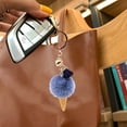 thumbnail image 3 of Xinyolin Portable Ice Cream Pendant Keychain Cute Cartoon Plush Ball Keychain Bags Car Key Chain Ring Creative Gift, 3 of 8