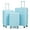 Blue, variant on GDF Studio 20"/24"/28" Spinner Wheel Luggage Sets, 3-Piece Hard Shell Suitcases with Lock, Purple