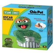 Sesame Street Oscar the Grouch Chia Pet Handmade Decorative Planter by JEI