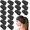 Gray, variant on 24 count Fleece Ear Warmer Headband Bulk Winter Ear Muffs for Men Women Cold Weather Running Cycling