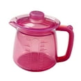 thumbnail image 4 of Tetera de silicona, tetera, hervidor de agua, dispensador de aceite a prueba de fugas, cafetera multiusos de 500 ml rojo violáceo, 4 of 9