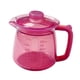 thumbnail image 5 of Tetera de silicona, jarra de agua, portátil, con mango ergonómico, dispensador de aceite, cafetera, tetera. rojo violáceo, 5 of 9