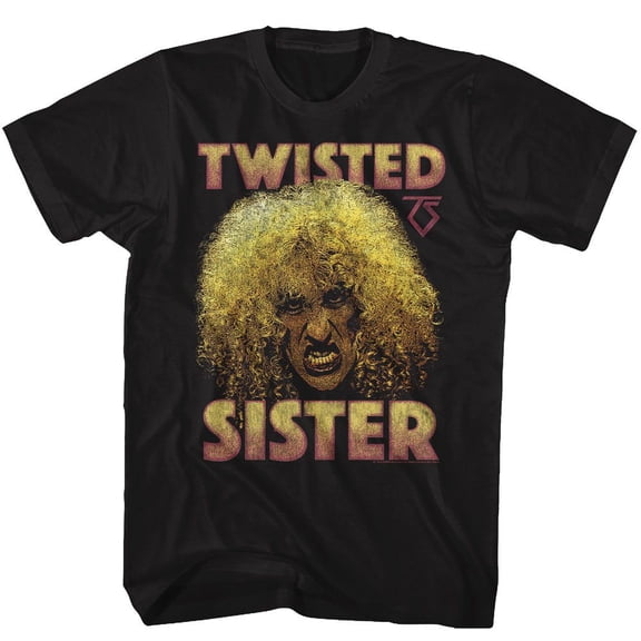 Twisted Sister Dee Black Adult T-Shirt Lt