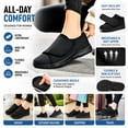 thumbnail image 6 of YOURDIARY Women's Walking Shoes Adjustable Closure Breathable Lightweight Wide Width Casual Shoes, 6 of 7