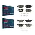 thumbnail image 1 of CMX Front Rear Ceramic Brake Pads Kit for Car Ford Fusion Lincoln MKZ SSV Plug-In Hybrid KCX-100068, 1 of 9