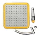 thumbnail image 2 of Cateissary Cabezal de ducha, brazo de alta presión, ahorro de agua, rociador de lluvia grande, accesorios de baño ajustables universales, SPA Juegos de accesorios de baño, 2 of 6