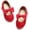 B816-red, variant on Toddler Flower Girl Dress Shoes - Girl Ballet Flats Party School Shoes Wedding