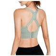 thumbnail image 4 of LISTHA Sports Bra High Impact Adjustable Criss Cross Back, Full Support for Large Bust No Bounce Light Gray XL, 4 of 5