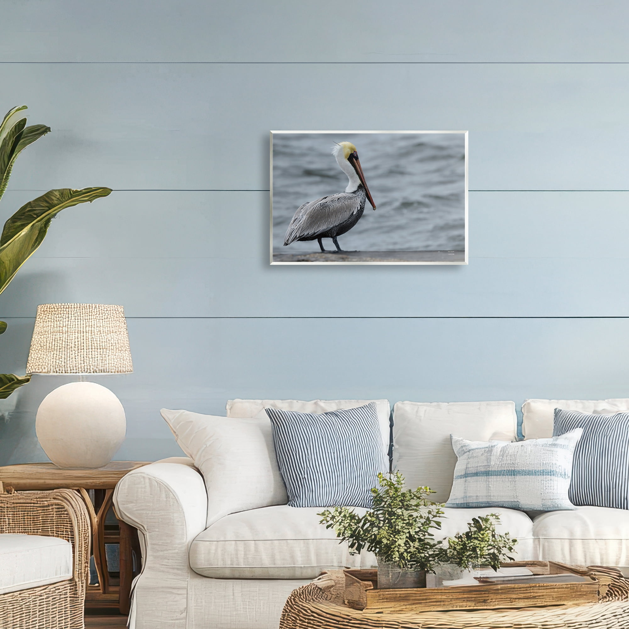 Stupell Industries Pelican Watch Photography Wall Plaque Art, design by Nathan Larson