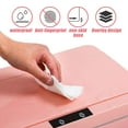 thumbnail image 3 of BestOffice 13 gallon Automatic Plastic Trash Can with Lid, Touch Free with Motion Sensor for Indoor Use(Pink), 3 of 7