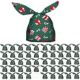 thumbnail image 2 of 50x Bolsas de dulces de Navidad Bolsas navideñas con pajaritas Bolsa de dulces de boda Bolsa de regalo de cumpleaños Bolsas de regalo Bolsa Macarena Envoltura de dulces, 2 of 8