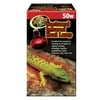 Nocturnal Infrared 50w Reptile Basking Bulb - Includes Attached DBDPet Pro-Tip Guide - Good for Night Time Heating or Basking