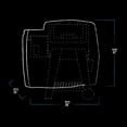 thumbnail image 4 of Pit Boss Lexington Grill Cover, Heavy Duty Weather Resistant Pellet Grill Cover, 4 of 5