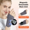 thumbnail image 3 of Cordless Wrist Massager Brace, 10 Modes 29 Intensity Levels, USB Rechargeable Microcurrent Wrist Support Wrap, Lightweight Wrist Massager for Daily Use, Workouts, Office & Home Relaxation, 3 of 12