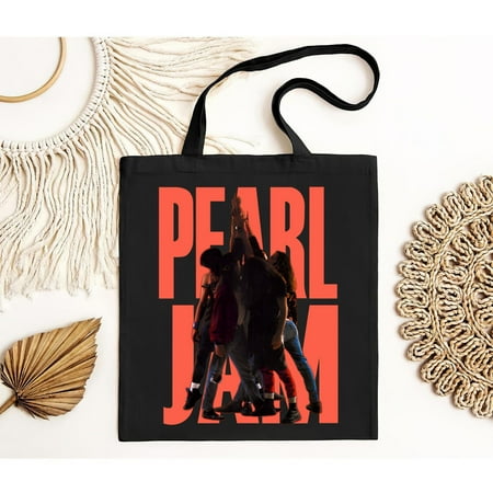 vintage Short Sleeves Pearl Jam Ten  Pearl Jam Tour 2022 Tote Bag for Men and Women  up to -TH22353