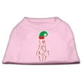 thumbnail image 1 of Lazy Elf T-Shirt pour Animaux Imprimé Écran Rose Clair Sm (10), 1 of 1