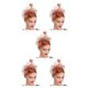 thumbnail image 2 of Jumpingount Tocado de boda con flores para el pelo, mano de obra fina, exquisito ahorro de espacio, ornamento Simple europeo, Clip de malla de Type2 NO2, 2 of 6