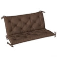 thumbnail image 1 of Outsunny Garden Bench Cushion with Backrest, Non-Slip 2 Seater Soft Pad, 1 of 10