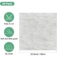 thumbnail image 3 of 20-Sheet Korean Cotton Wrapping Flower Paper, Waterproof Floral Paper for Bouquets/Gift Packaging [Gray], 3 of 5