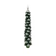 thumbnail image 2 of Neoyler Christmas Decorations Mantel Decor LED Flameless Pinecone Candle Front Door Table Centerpiece Nature Inspired Design Warm Festive Holiday Ambiance Safe Convenient Home Decor 9.4in Green, 2 of 6
