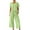 Vert, variante sur Pisexur Pyjamas pour Femmes Ensemble Été Décontracté 2 Pcs Ensembles de Pyjama, Tenue de Détente Vêtements de Nuit Ensembles de Pjs pour Dames avec Poches